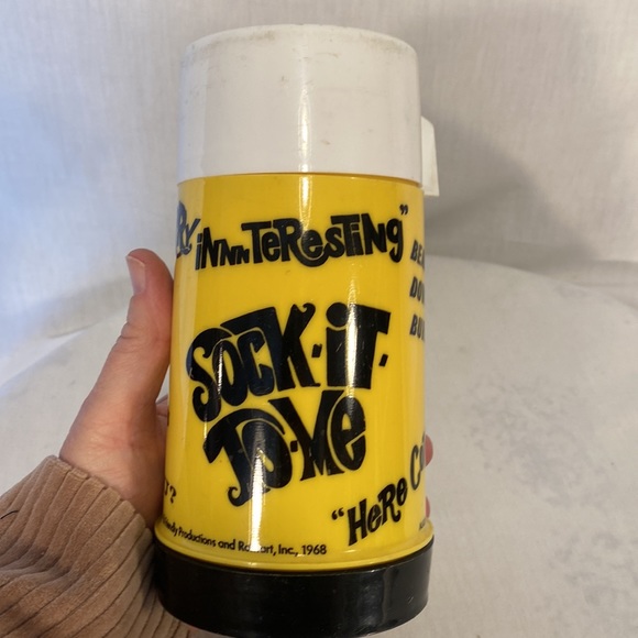 Vintage Laugh-In TV Show Thermos - Picture 5 of 6